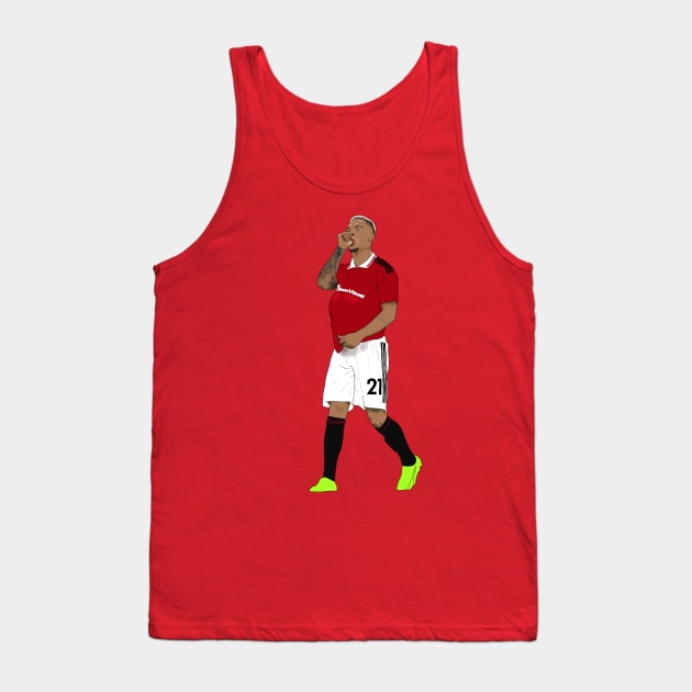 Antony Debut Goal Celebration Tank Top by Hevding